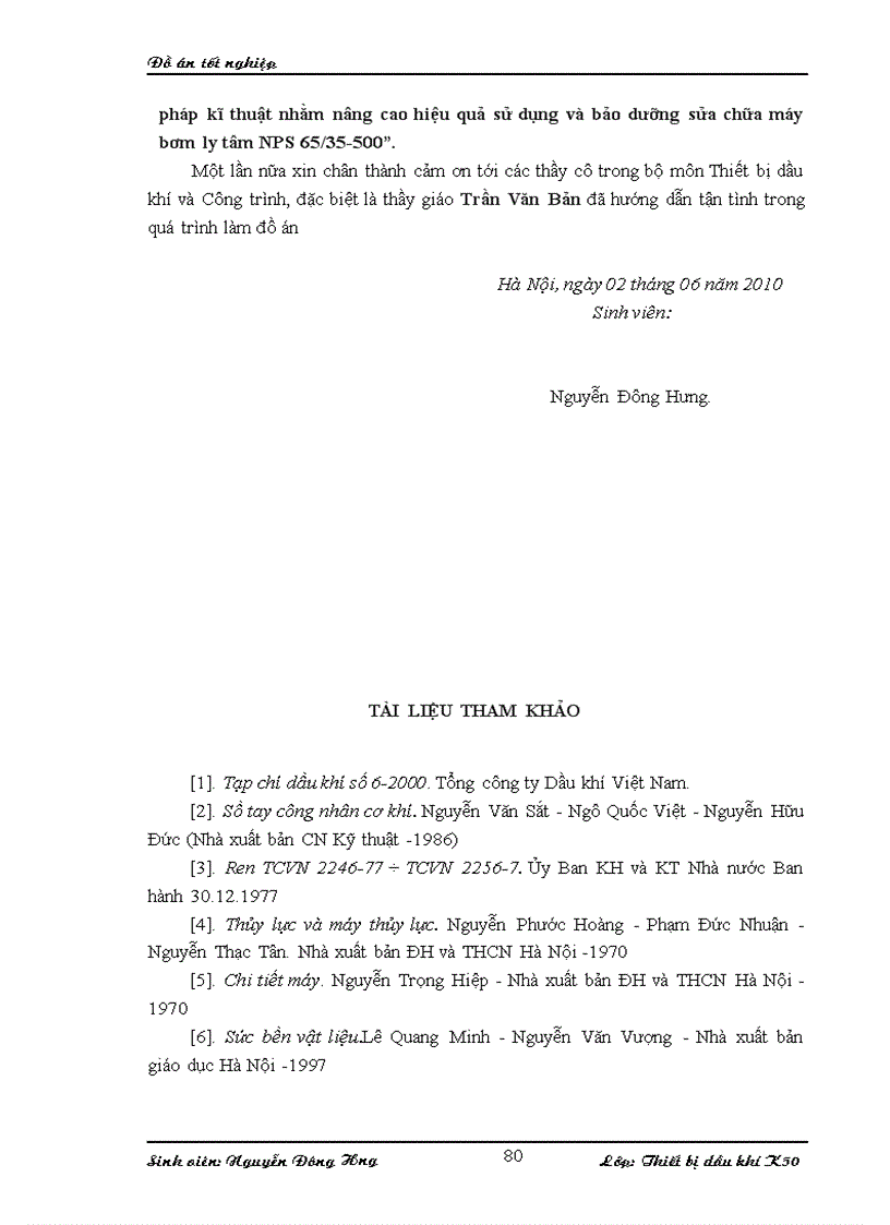 image for page Tìm hiểu tổ hợp máy bơm ly tâm NPS 65 35 500 dùng trong vận chuyển dầu Các giải pháp kĩ thuật nhằm nâng cao hiệu quả sử dụng và bảo dưỡng sửa chữa máy bơm NPS 65 35 500 trên giàn MSP 5