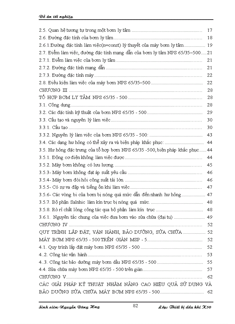 image for page Tìm hiểu tổ hợp máy bơm ly tâm NPS 65 35 500 dùng trong vận chuyển dầu Các giải pháp kĩ thuật nhằm nâng cao hiệu quả sử dụng và bảo dưỡng sửa chữa máy bơm NPS 65 35 500 trên giàn MSP 5