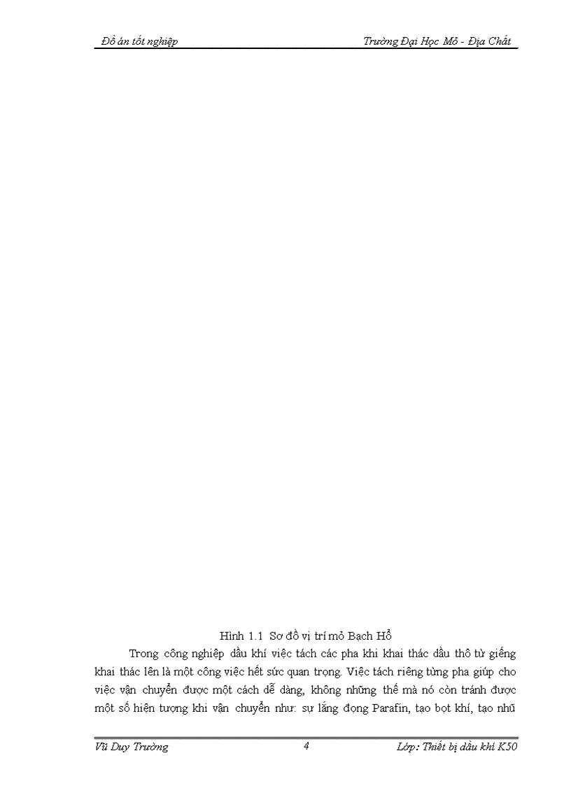 image for page Quy trình lắp đặt vận hành bảo dưỡng và sửa chữa bình tách chịu áp lực ở mỏ Bạch Hổ Chuyên đề Các biện pháp kỹ thuật nhằm nâng cao hiệu quả sử dụng của bình tách