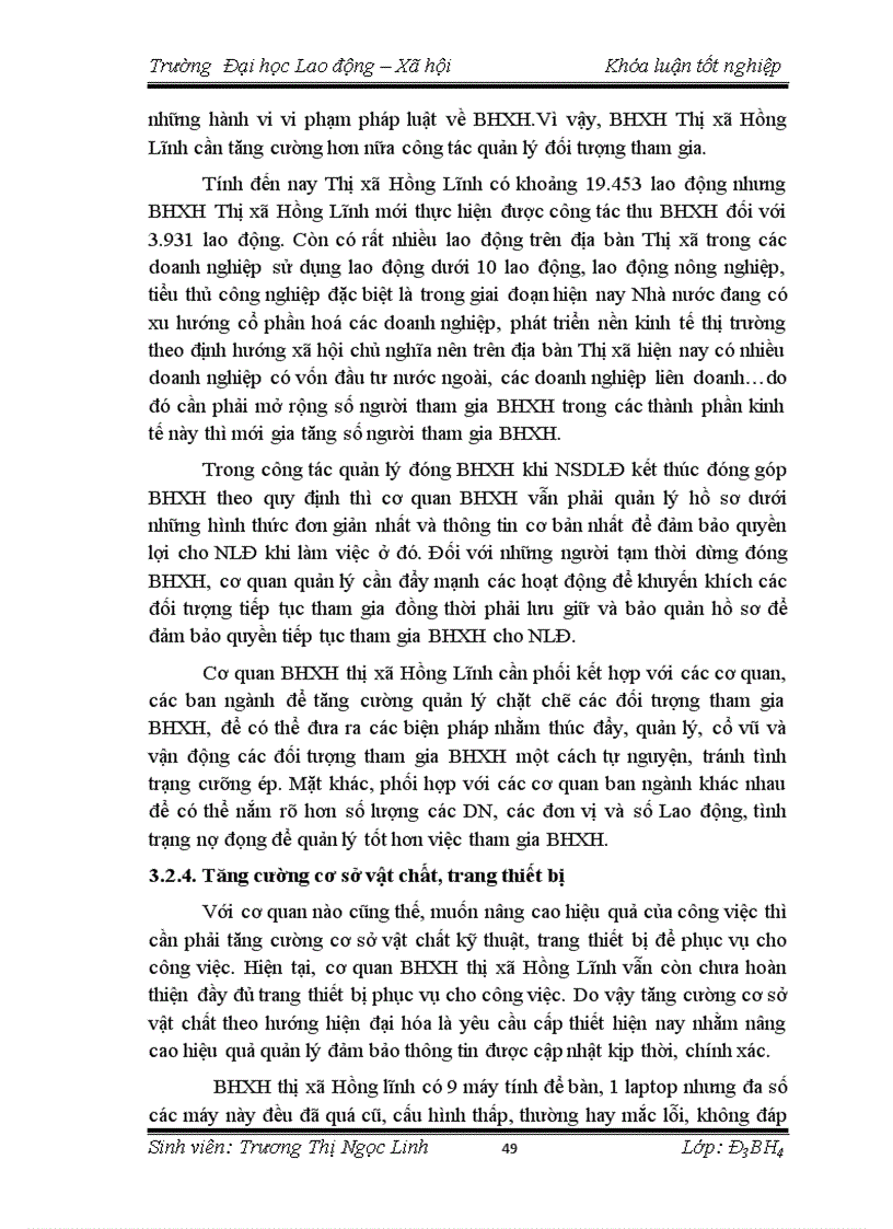image for page Thực trạng và giải pháp nhằm hoàn thiện công tác thu bảo hiểm xã hội bắt buộc tại bảo hiểm xã hội thị xã Hồng Lĩnh Hà Tĩnh giai đoạn 2008 2010
