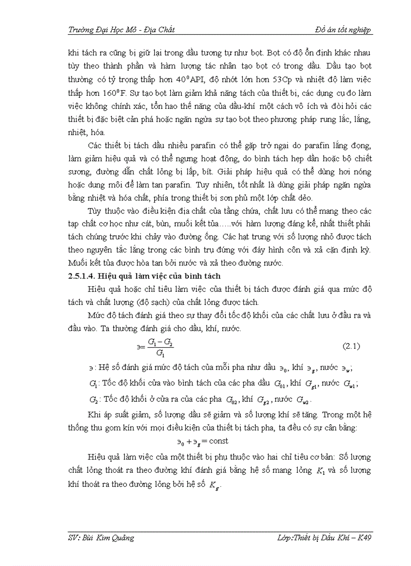image for page Nghiên cứu quy trình lắp đặt vận hành sửa chữa và bảo dưỡng bình tách hгc tại xnld vietsovpetro