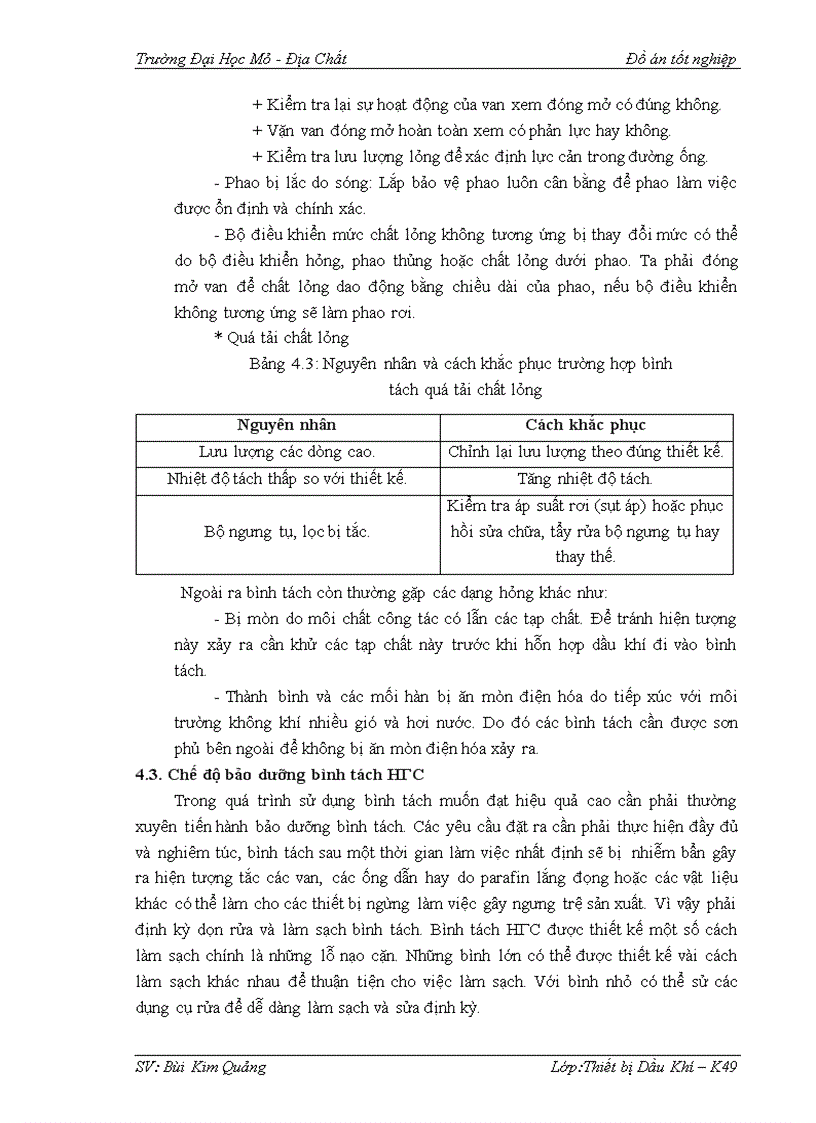 image for page Nghiên cứu quy trình lắp đặt vận hành sửa chữa và bảo dưỡng bình tách hгc tại xnld vietsovpetro