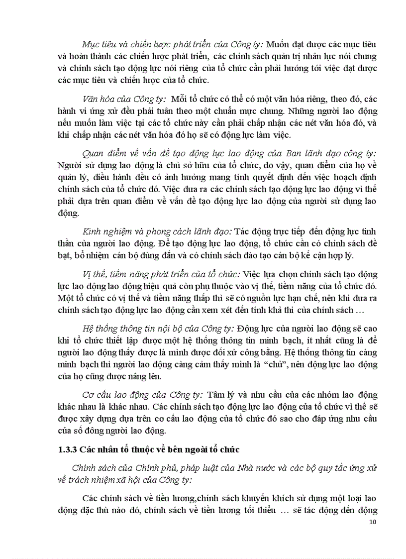 image for page Hoàn thiện công tác tạo động lực cho người lao động tại Công ty TNHH Fit Active Việt Nam