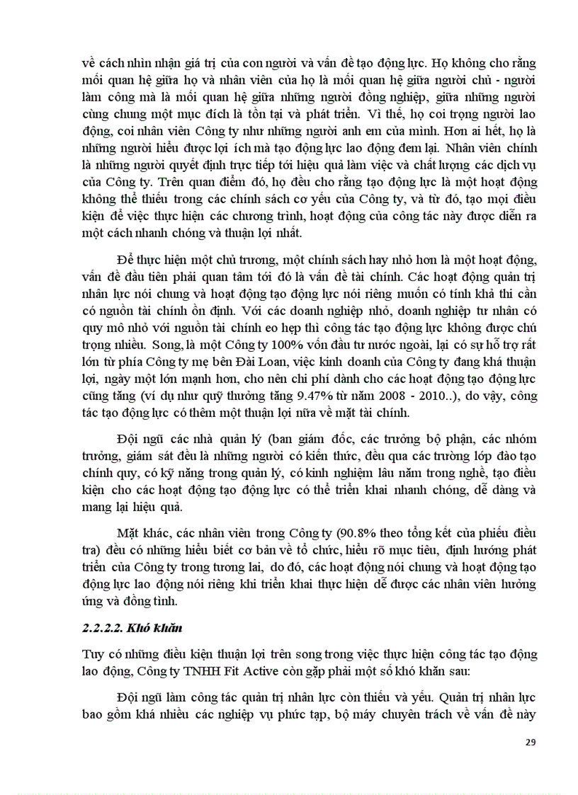 image for page Hoàn thiện công tác tạo động lực cho người lao động tại Công ty TNHH Fit Active Việt Nam