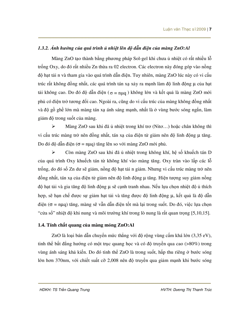 image for page Nghiên cứu chế tạo màng ZnO Al và ứng dụng để làm lớp chống phản xạ và truyền điện tử cho pin mặt trời có cấu trúc p n trên cơ sở đế nền p Si