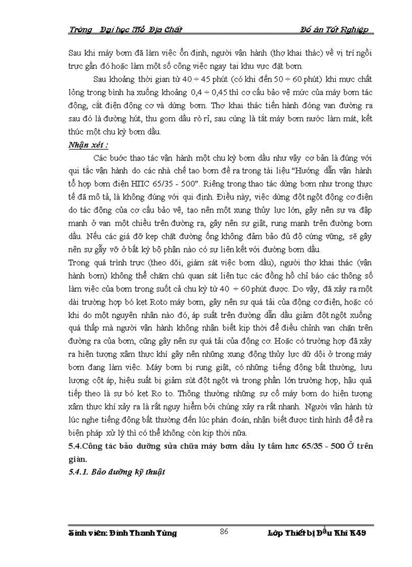 image for page Cấu tạo và nguyên lý làm việc của bơm ly tâm НПС 65 35 500 Thực tế vận hành bảo dưỡng sửa chữa và các biện pháp nâng cao hiệu quả sử dụng bơm ly tâm 6 НПС 5 35 500 khi sử dụng trên giàn