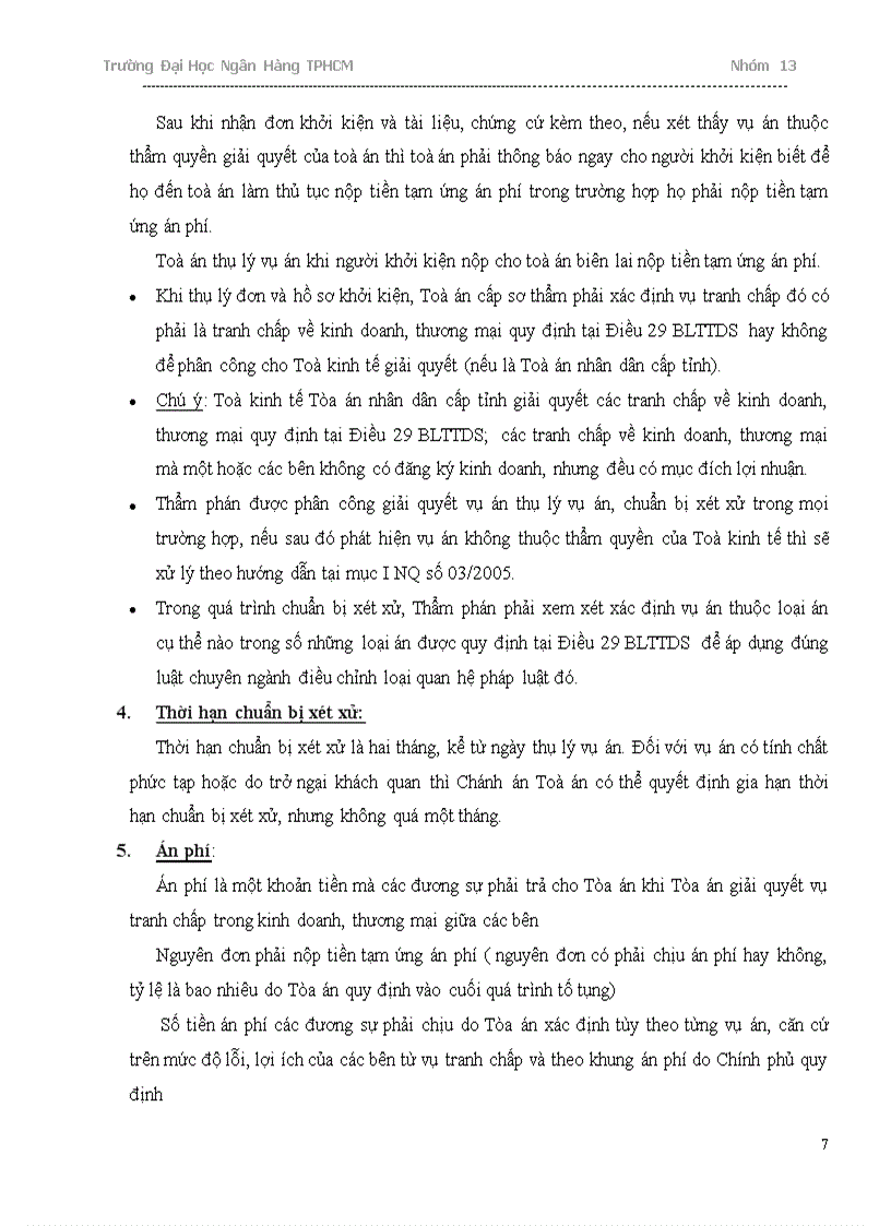 image for page Tòa án cơ quan giải quyết tranh chấp trong kinh doanh