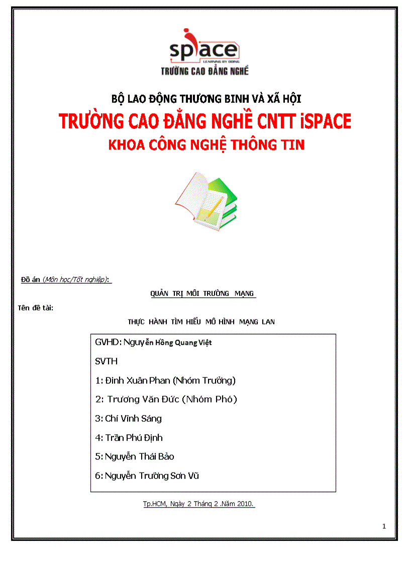 Quản trị môi trường mạng