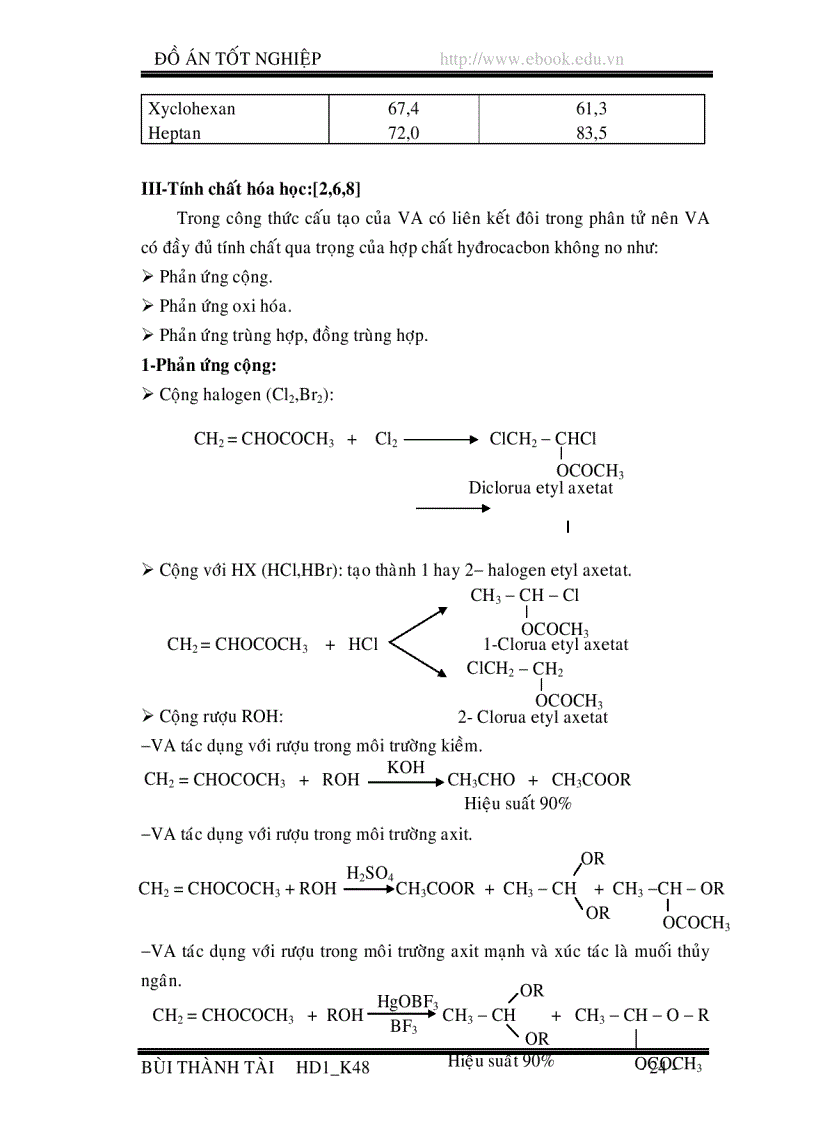 image for page Qui trình sản xuất Vinyl Axetat từ Etylen