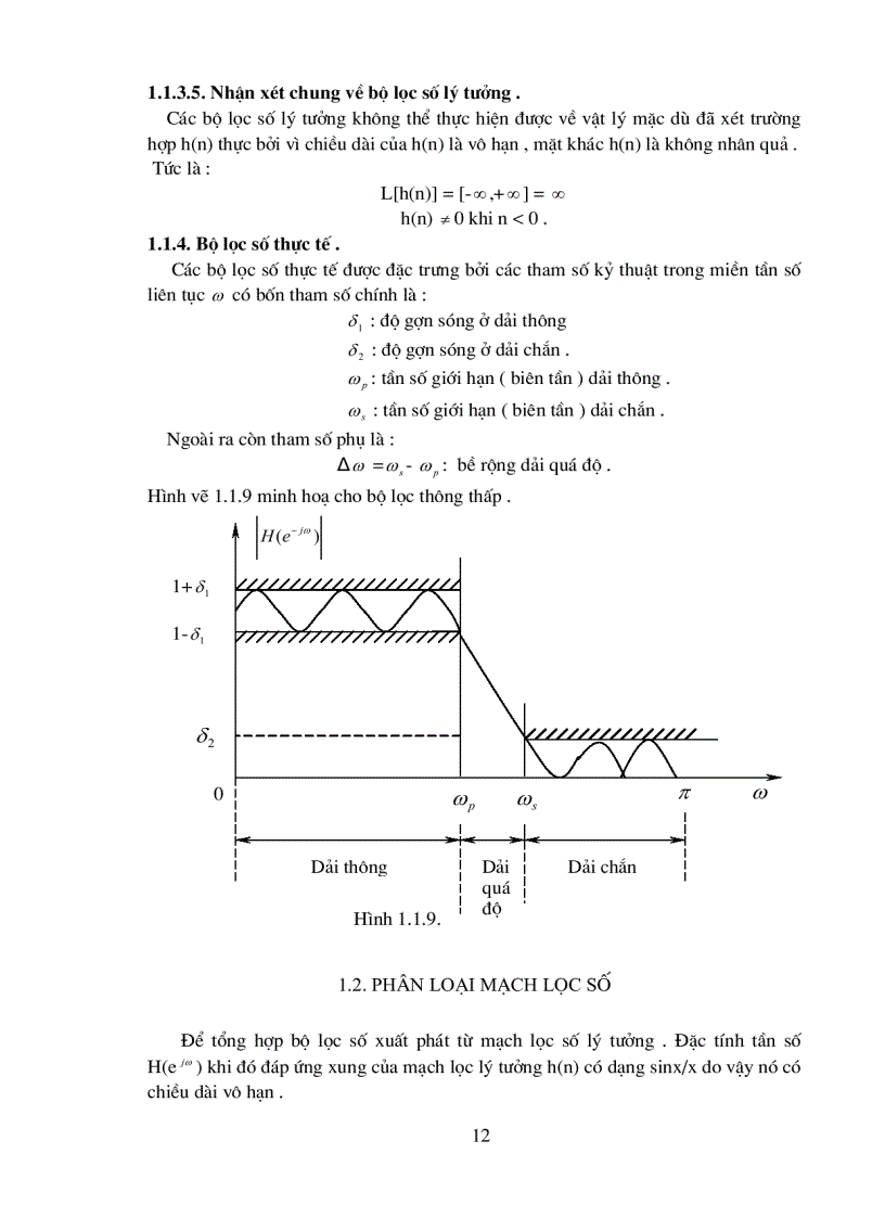 image for page Lập chương trình tự động tính toán các thông số của mạch lọc thông thấp