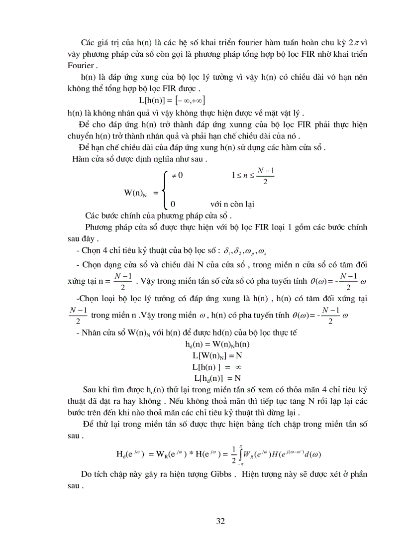 image for page Lập chương trình tự động tính toán các thông số của mạch lọc thông thấp