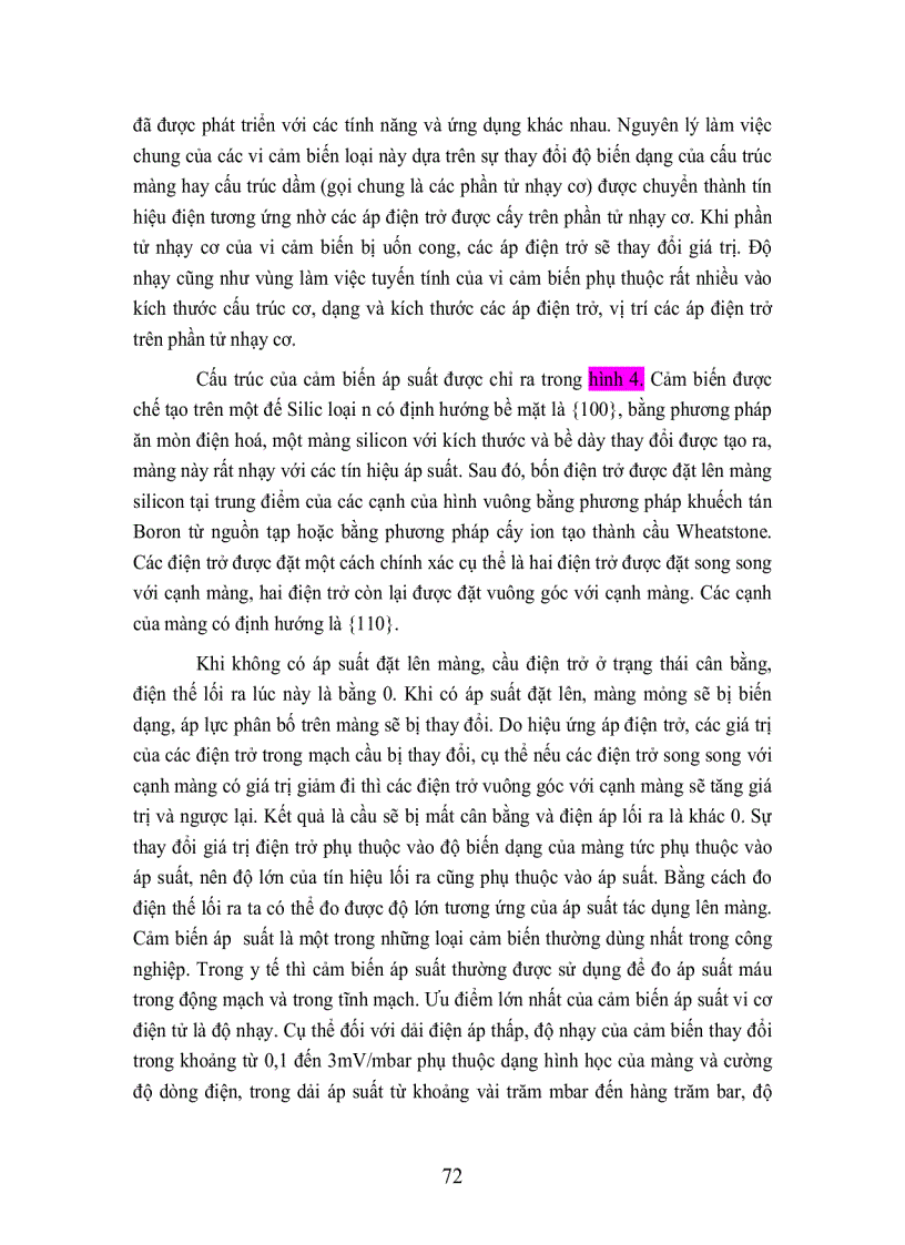 image for page Ứng dụng cảm biến đo áp suất MEMS
