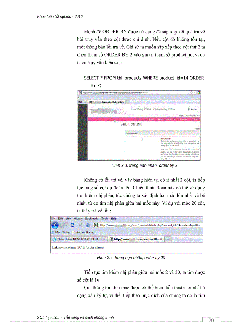 image for page SQL Injection tấn công và cách phòng tránh