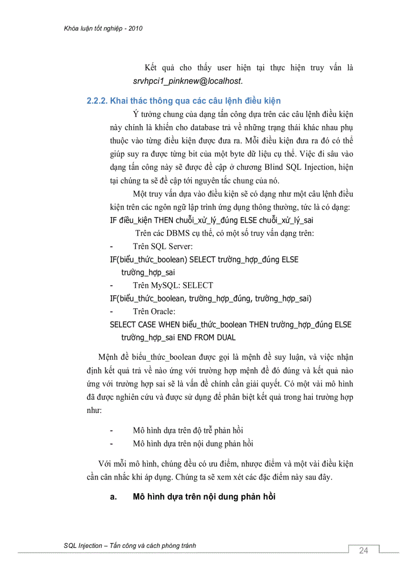 image for page SQL Injection tấn công và cách phòng tránh