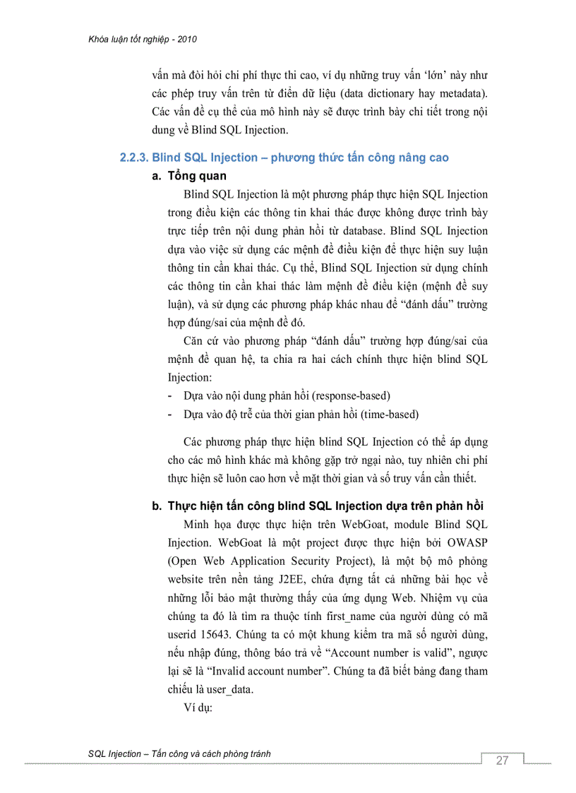 image for page SQL Injection tấn công và cách phòng tránh