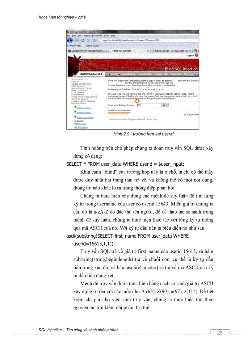image for page SQL Injection tấn công và cách phòng tránh