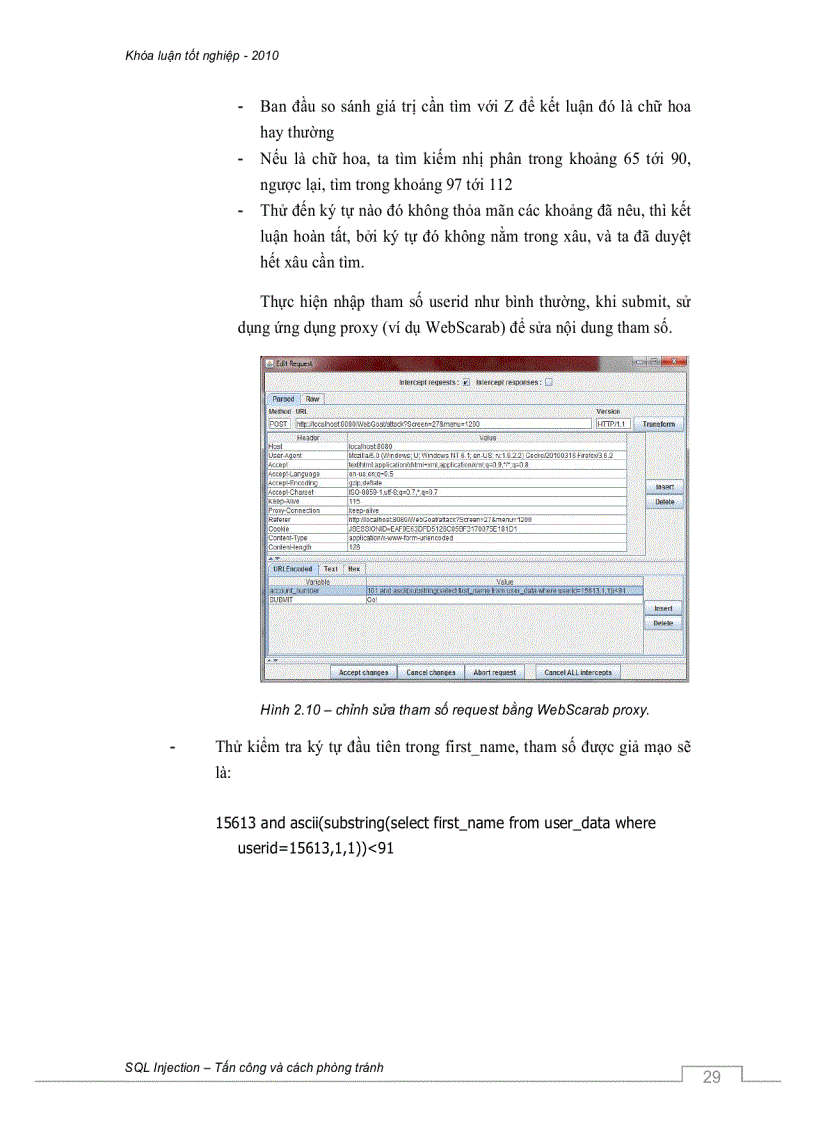 image for page SQL Injection tấn công và cách phòng tránh