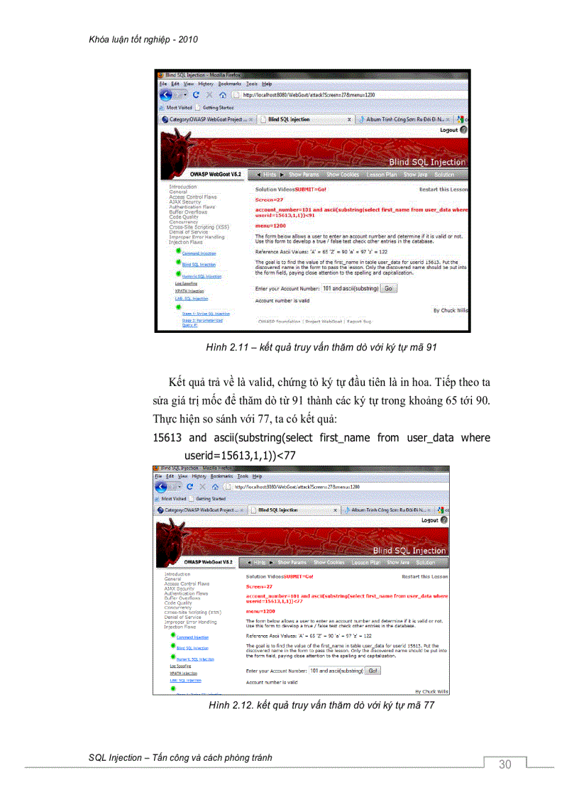 image for page SQL Injection tấn công và cách phòng tránh