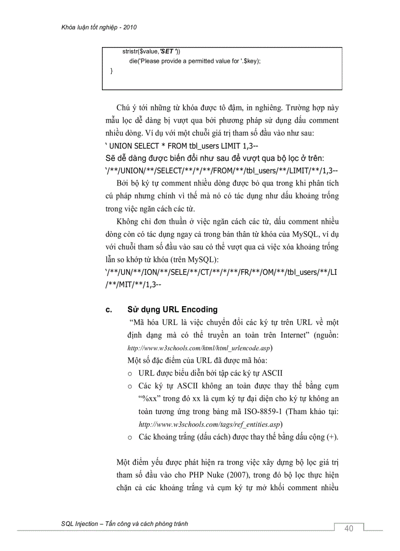 image for page SQL Injection tấn công và cách phòng tránh
