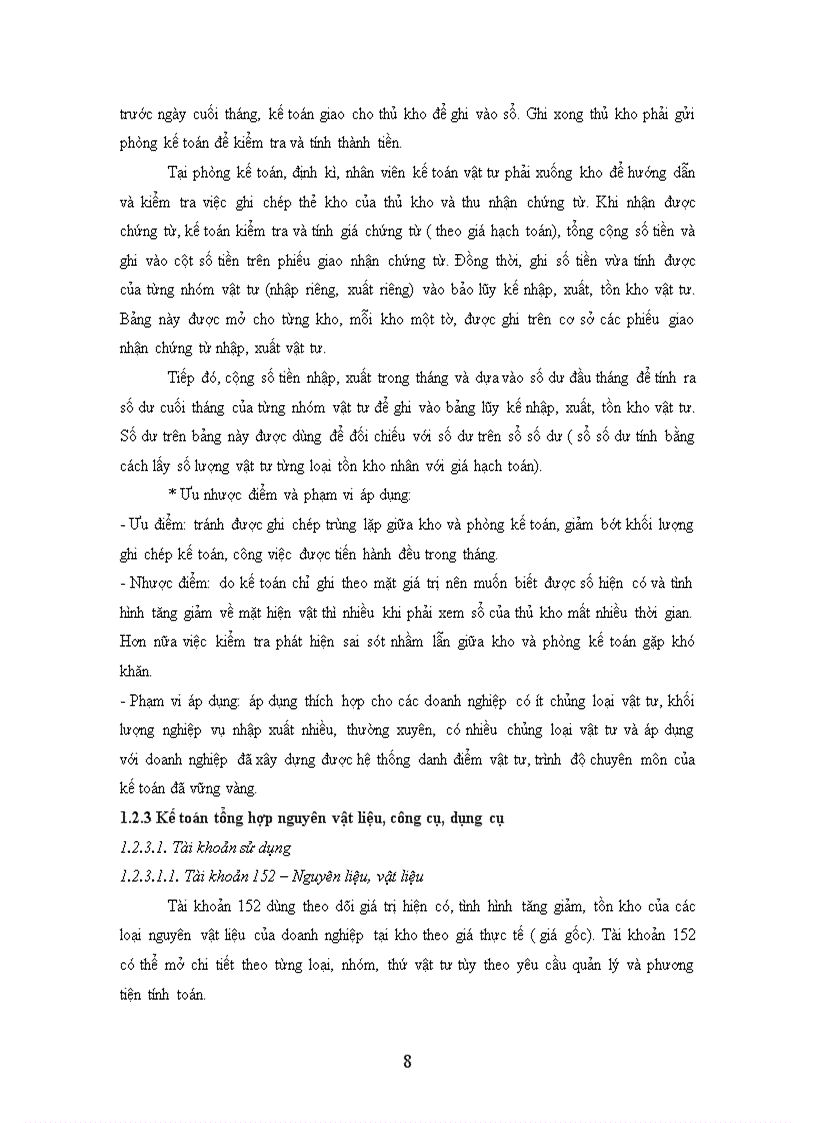 image for page Kế toán nguyên vật liệu công cụ dụng cụ trong doanh nghiệp sản xuất