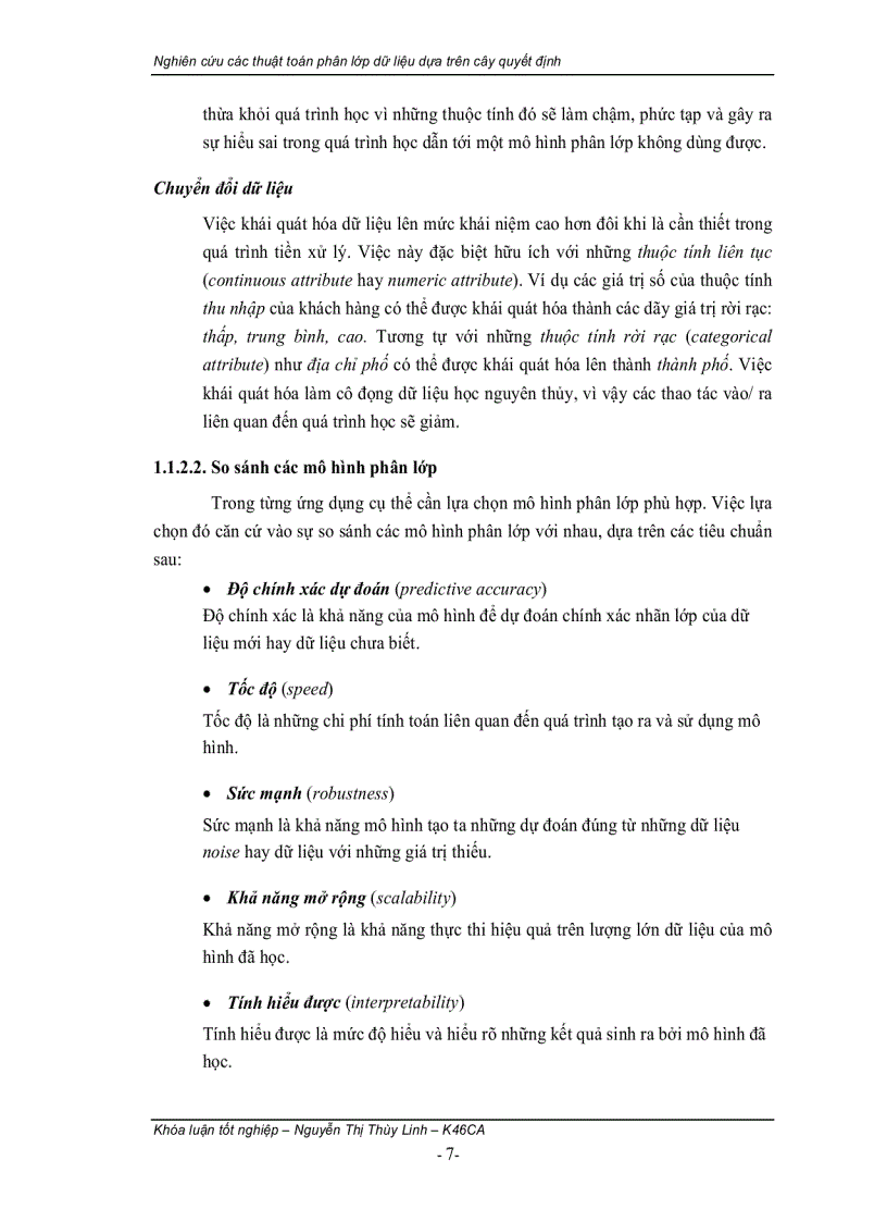 image for page Nghiên cứu các thuật toán phân lớp dữ liệu dựa trên cây quyết định