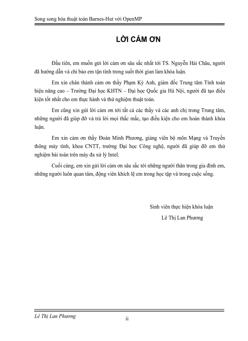 image for page Song song hóa thuật toán Barnes Hut với OpenMP