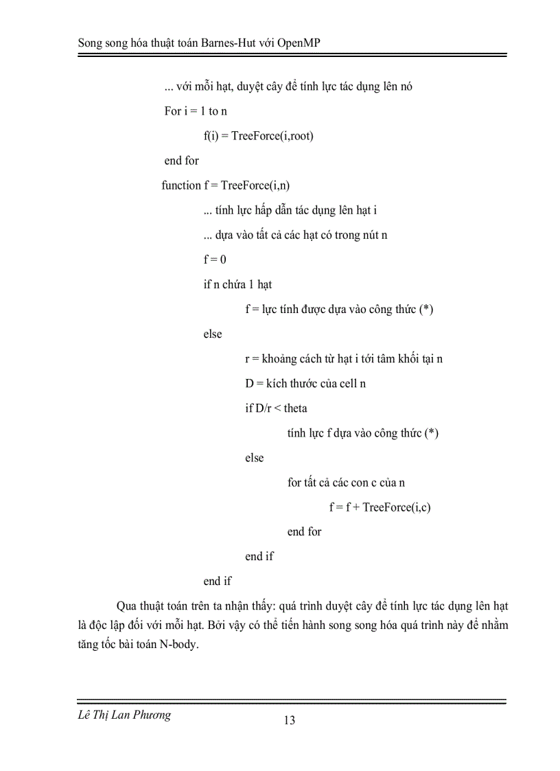 image for page Song song hóa thuật toán Barnes Hut với OpenMP