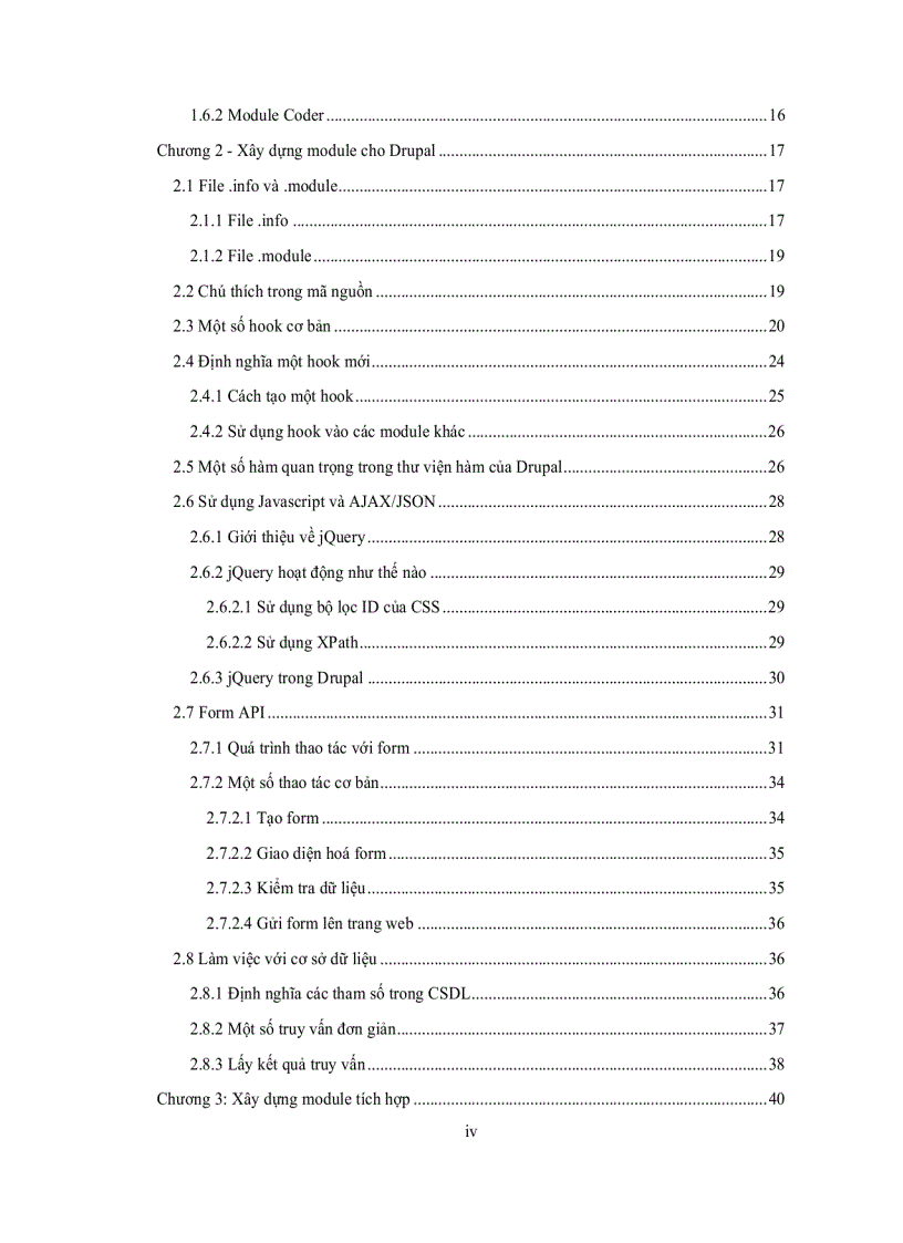 image for page Tìm hiểu cách xây dựng module cho Drupal và các vấn đề liên quan