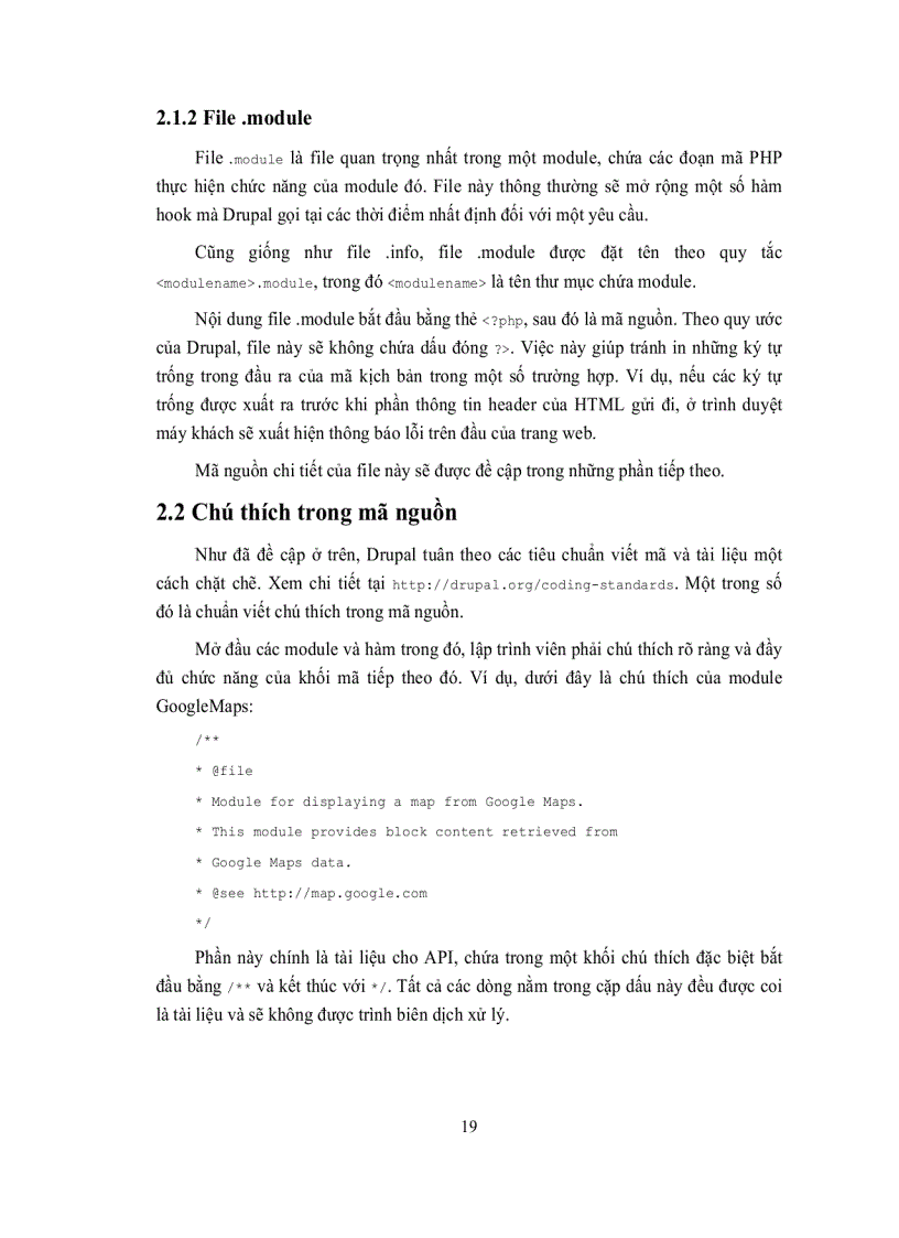 image for page Tìm hiểu cách xây dựng module cho Drupal và các vấn đề liên quan