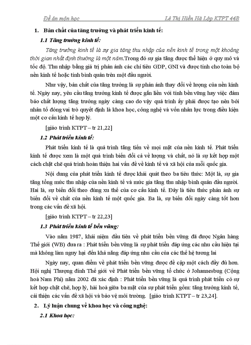 image for page Vai trò của Khoa học và công nghệ đối với phát triển kinh tế ở Việt Nam