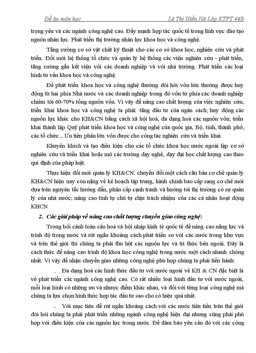 image for page Vai trò của Khoa học và công nghệ đối với phát triển kinh tế ở Việt Nam