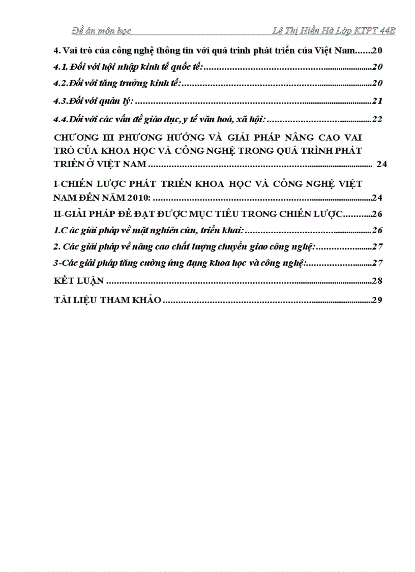 image for page Vai trò của Khoa học và công nghệ đối với phát triển kinh tế ở Việt Nam