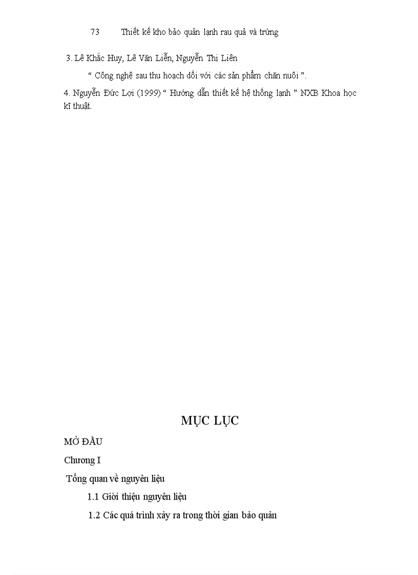 image for page Thiết kế kho bảo quản lạnh rau quả và trứng phục vụ cho khu công nghiệp và xuất khẩu có sức chứa 1500 tấn