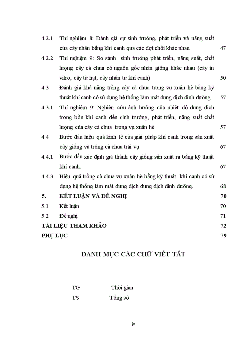 image for page Nghiên cứu ứng dụng kỹ thuật khí canh trong nhân giống và trồng trọt cây cà chua F