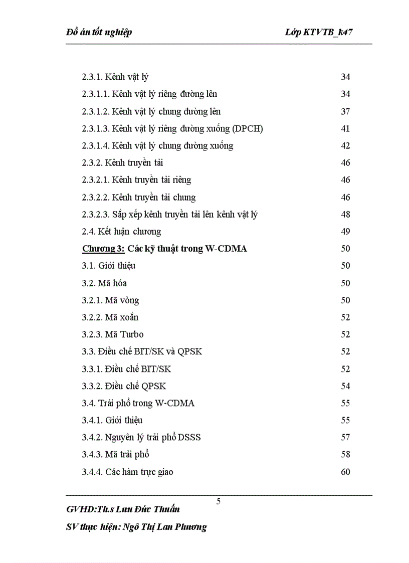 image for page Công nghệ W CDMA và ứng dụng trong hệ thống thông tin di động