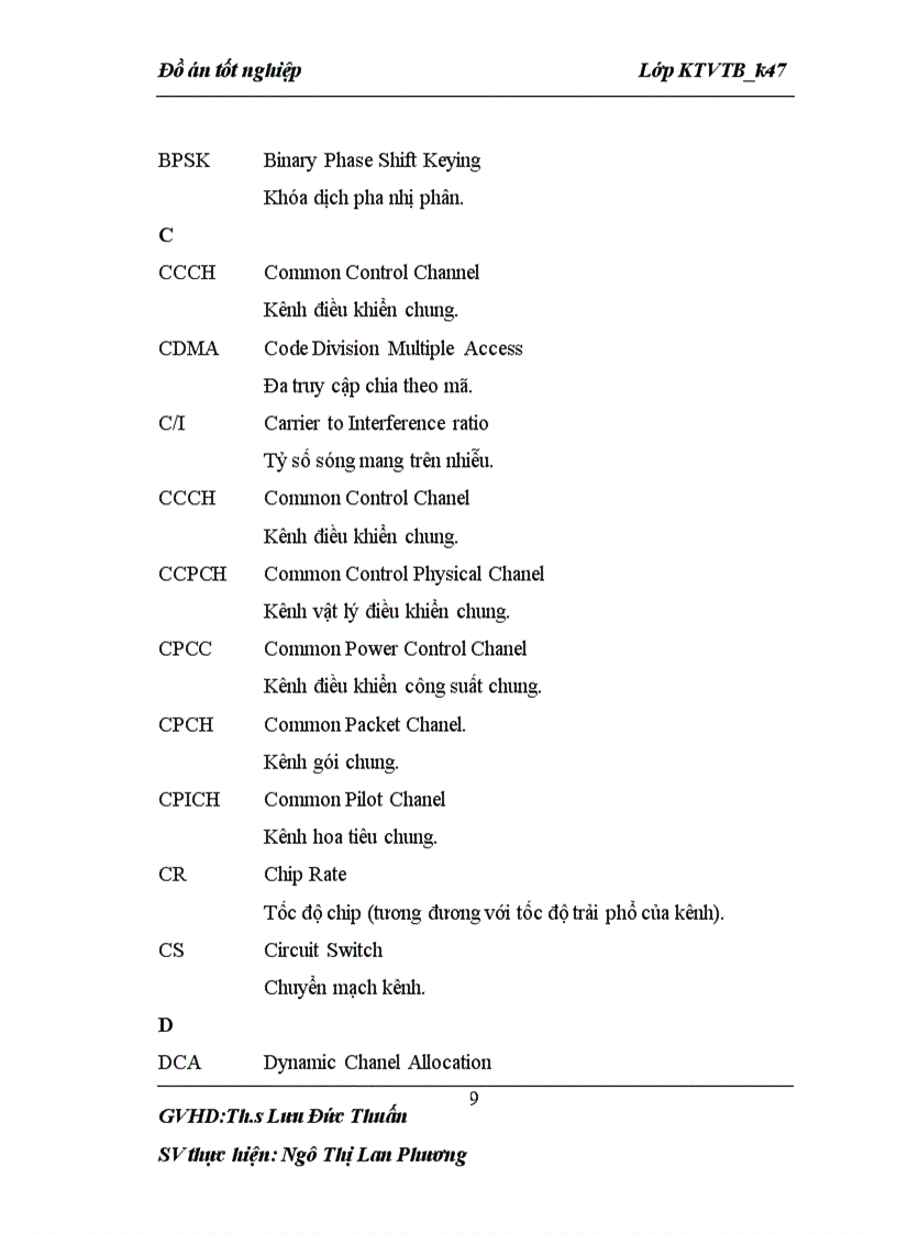 image for page Công nghệ W CDMA và ứng dụng trong hệ thống thông tin di động