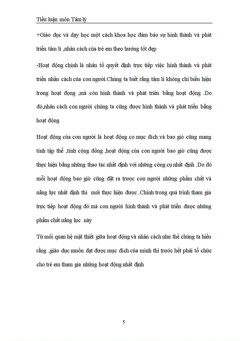 image for page Tiểu luận môn tâm lý