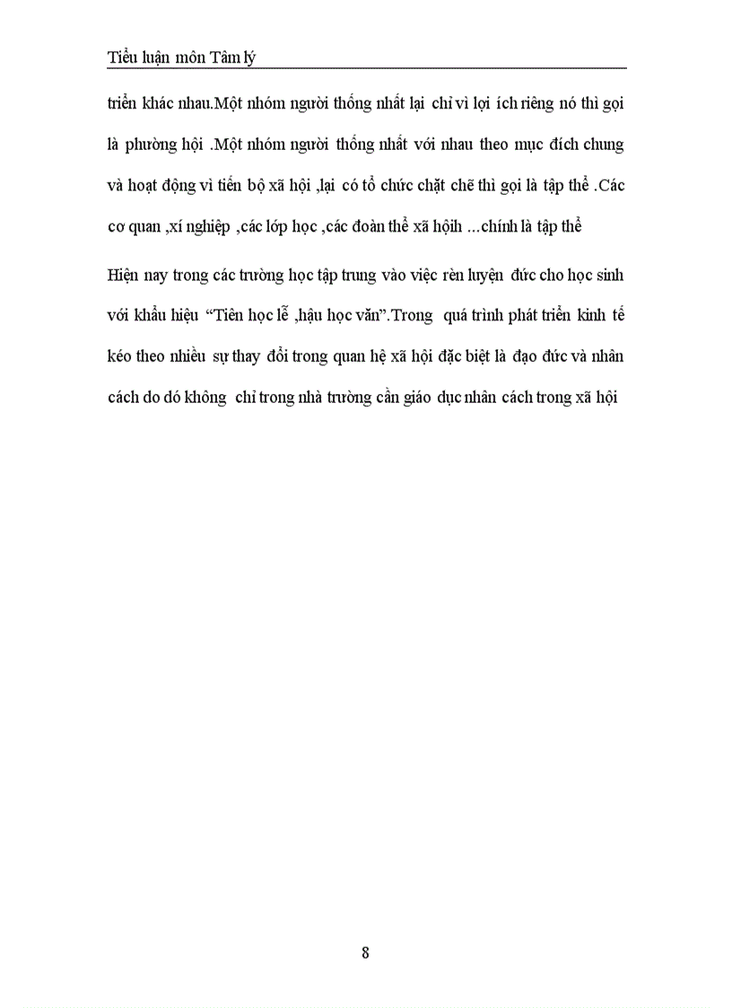 image for page Tiểu luận môn tâm lý