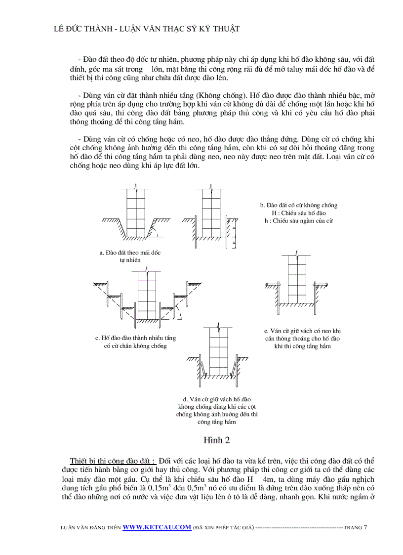 image for page Công nghệ thi công tầng hầm theo phương pháp truyền thống và phương pháp top down