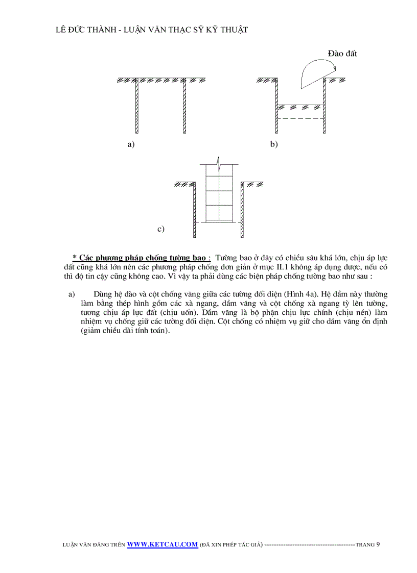 image for page Công nghệ thi công tầng hầm theo phương pháp truyền thống và phương pháp top down
