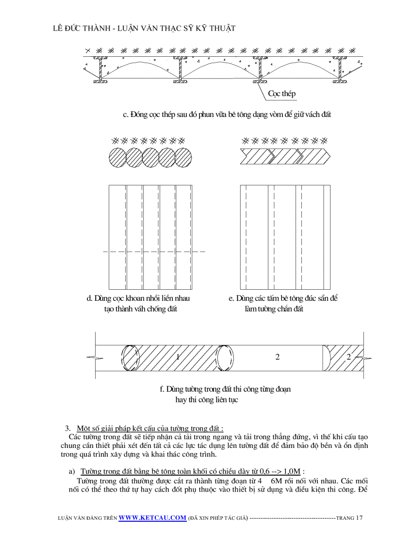 image for page Công nghệ thi công tầng hầm theo phương pháp truyền thống và phương pháp top down