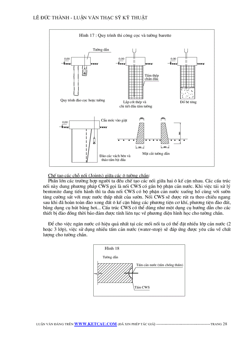 image for page Công nghệ thi công tầng hầm theo phương pháp truyền thống và phương pháp top down