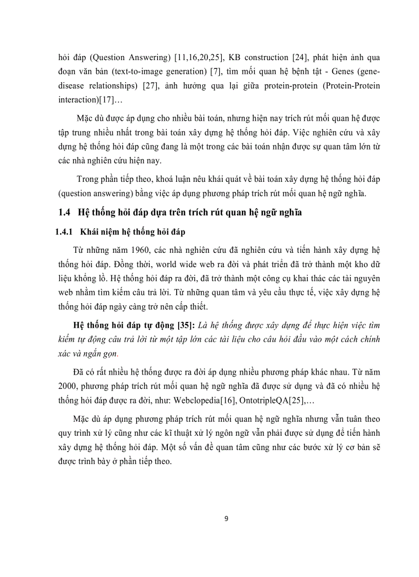 image for page Trích rút mối quan hệ ngữ nghĩa và áp dụng cho hệ thống hỏi đáp tự động tiếng việt