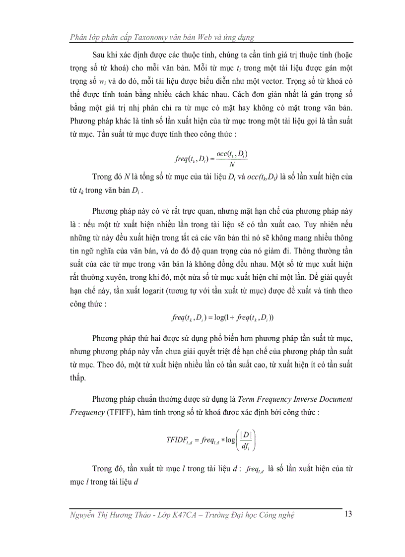 image for page Phân lớp phân cấp taxonomy văn bản web và ứng dụng