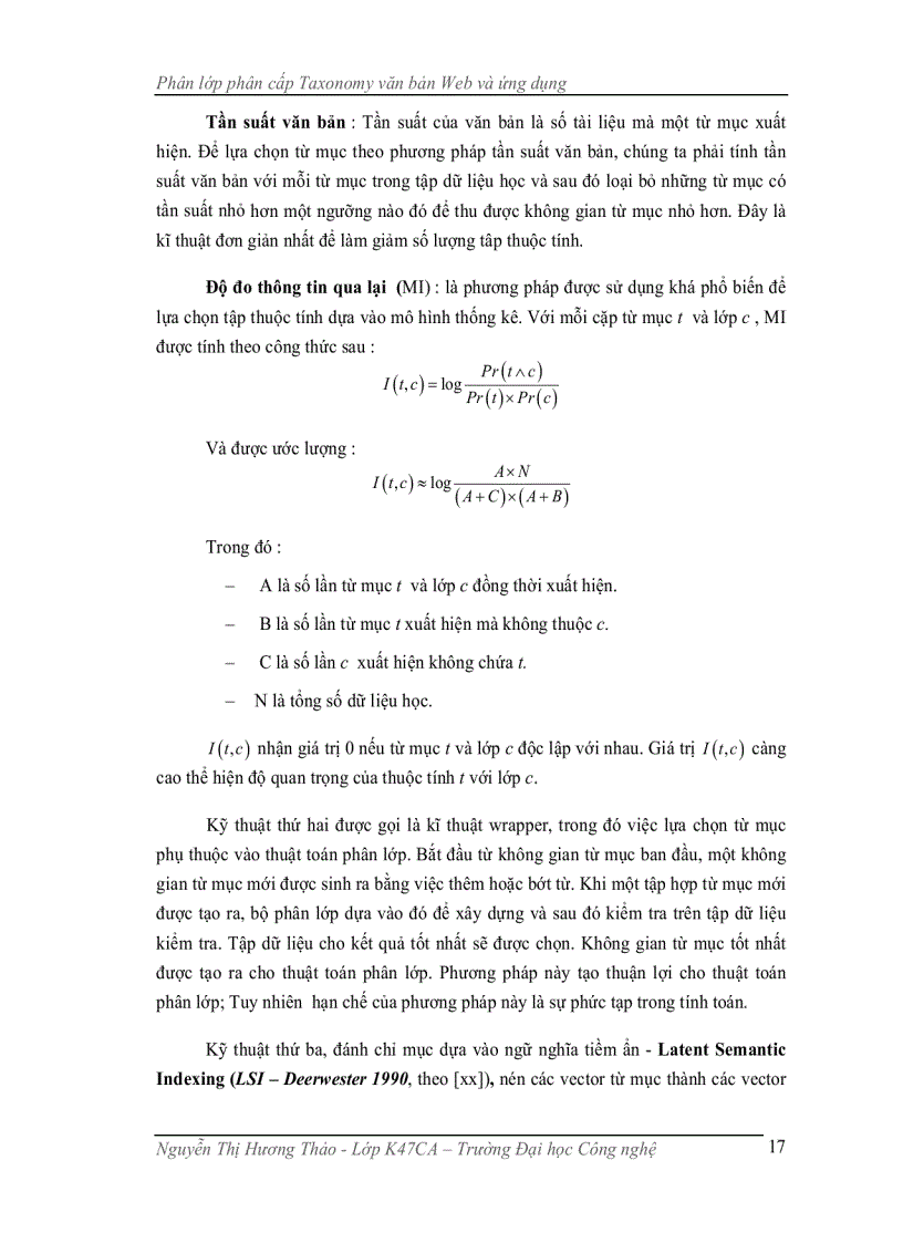 image for page Phân lớp phân cấp taxonomy văn bản web và ứng dụng
