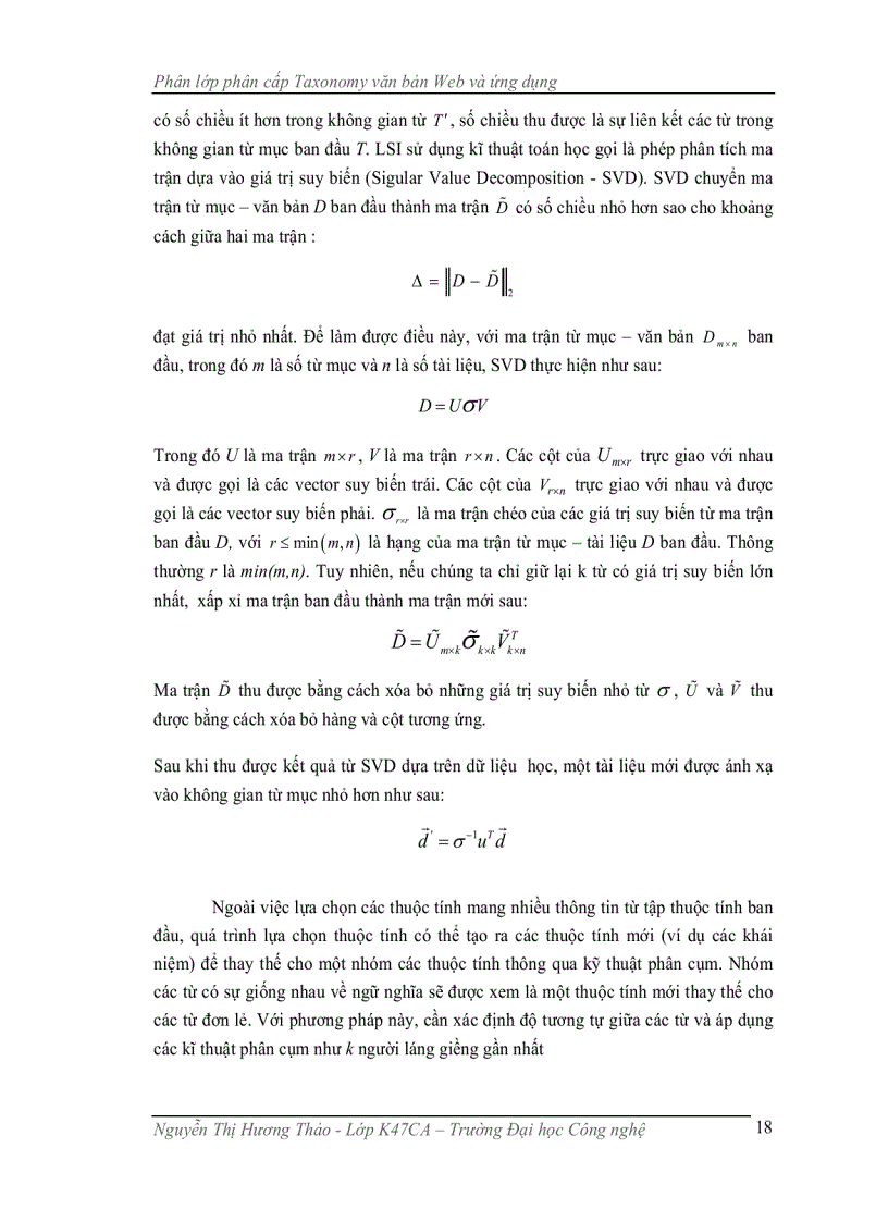 image for page Phân lớp phân cấp taxonomy văn bản web và ứng dụng