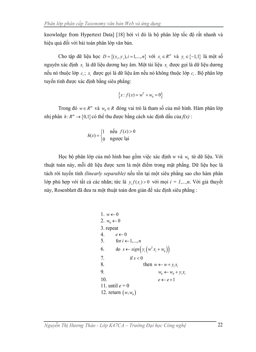 image for page Phân lớp phân cấp taxonomy văn bản web và ứng dụng