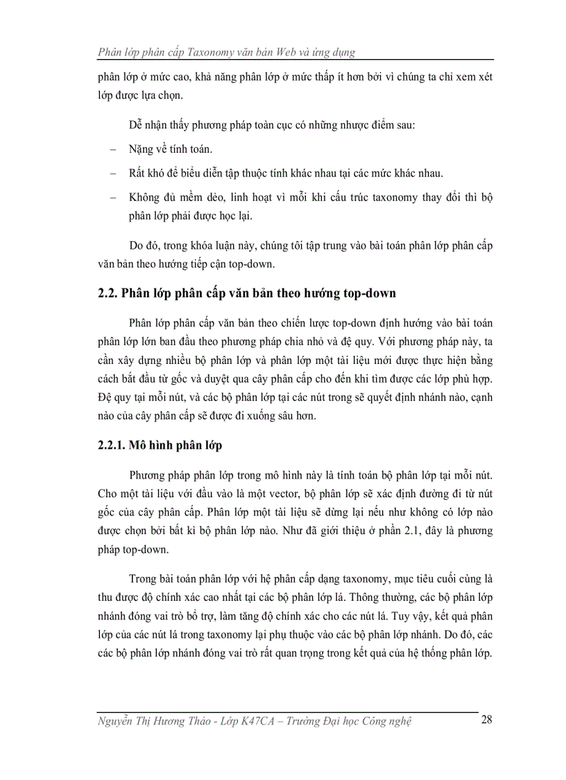 image for page Phân lớp phân cấp taxonomy văn bản web và ứng dụng