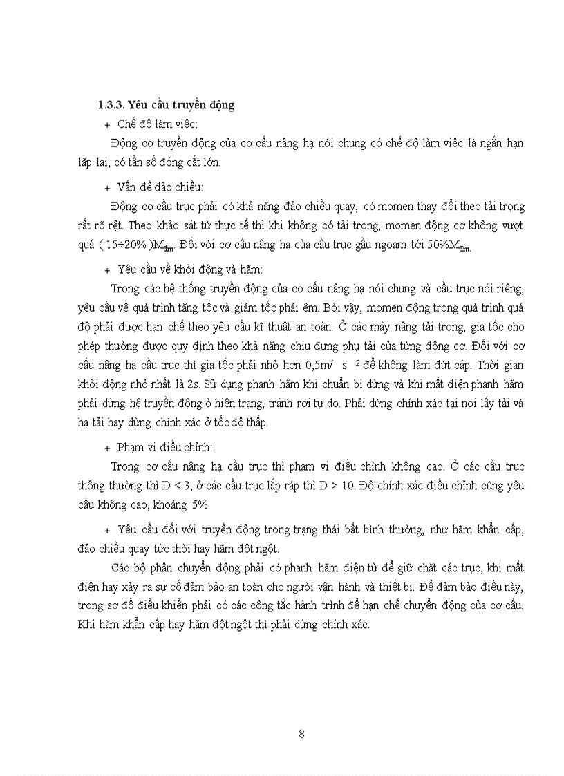 image for page Tính toán thiết kế Cơ cấu nâng hạ cầu trục