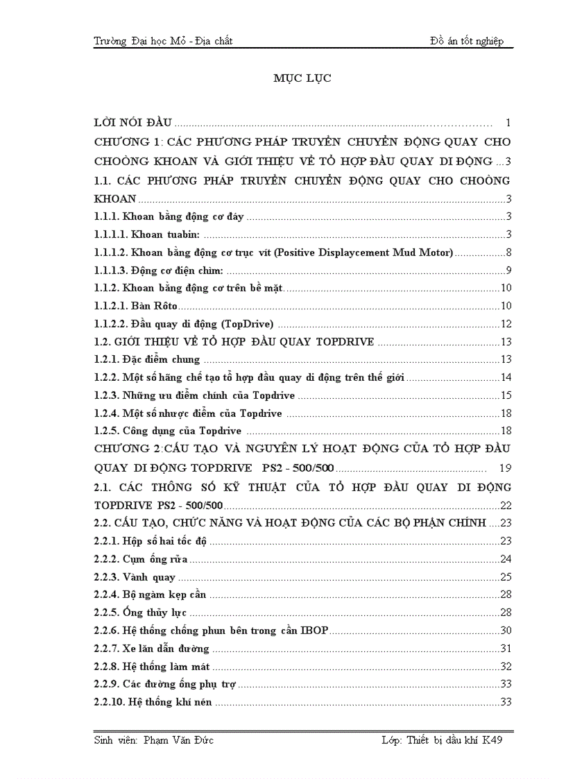 image for page Cấu tạo nguyên lý hoạt động và quy trình sửa chữa tổ hợp đầu quay di động Topdrive PS2 500 500 trên giàn khoan Tam Đảo 01 Vietsovpetro